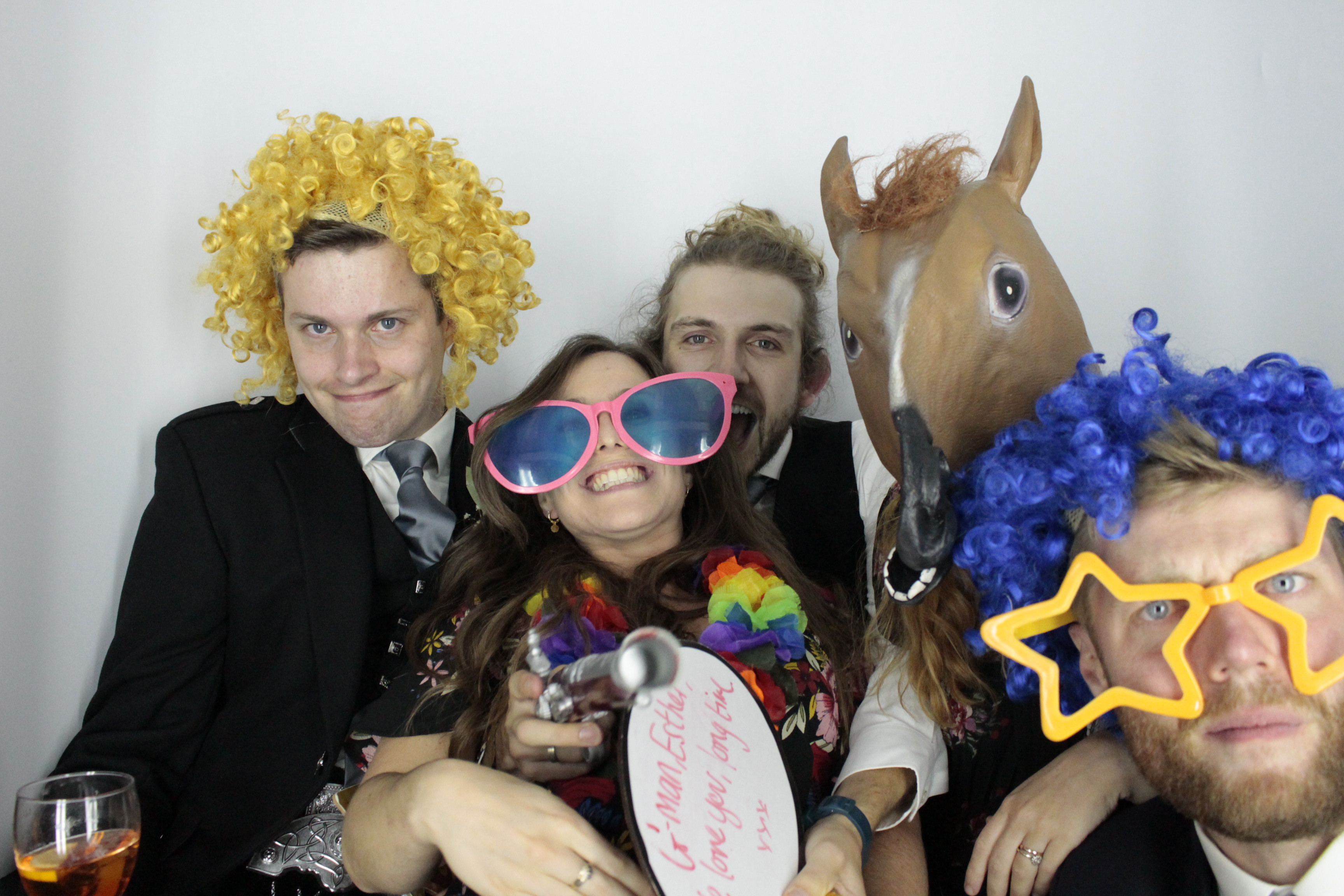 Esther & Gregor's Wedding | View more photos from the event at gallery.myphotoboothexperience.co.uk/u/MyPhotoBoothExperienceLtd/Esther-Gregors-Wedding